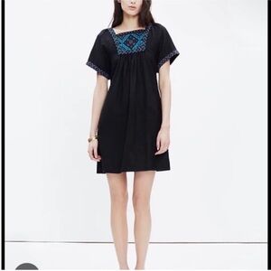 Madewell Embroidered Wander Dress